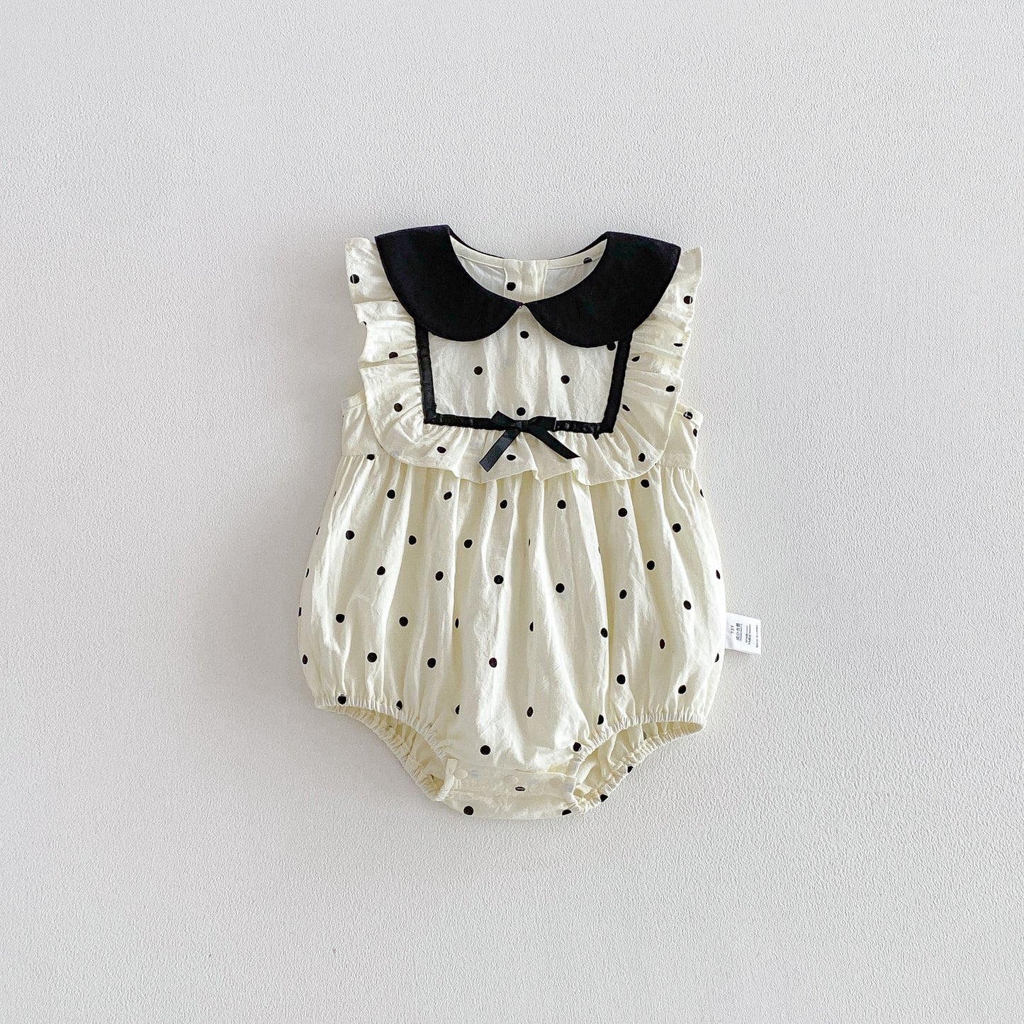 Design Summer Baby Kids Girls Sleeveless Geometric Pattern Bodysuit, MyKids-USA®, Baby & Children's One-Pieces, MyKids-USA - Size/Age - 66 (3-6M) - Color - Apricot -  -  - TR2605032212-A.