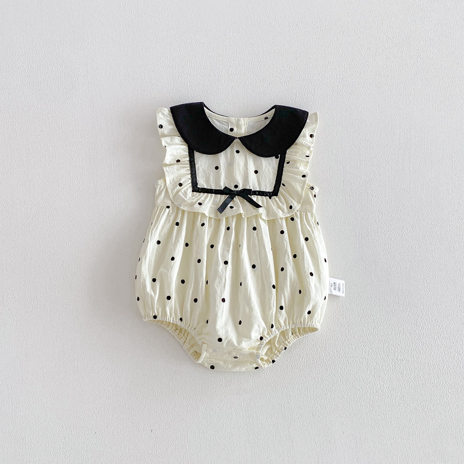 Design Summer Baby Kids Girls Sleeveless Geometric Pattern Bodysuit, MyKids-USA®, Baby & Children's One-Pieces, MyKids-USA - Size/Age - 66 (3-6M) - Color - Apricot -  -  - TR2605032212-A.