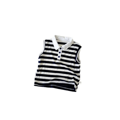 Summer Arrival Baby Kids Sleeveless Casual Striped Vest, MyKids-USA®, Baby & Toddler Tops, MyKids-USA -  -  -  -  -  -  - 