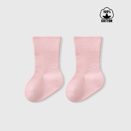 Autumn Baby Unisex Breathable Letters Pattern Simple Socks, MyKids-USA®, Baby & Toddler Socks & Tights, MyKids-USA - Size/Age - XS (0-6M) - Color - Light Pink -  -  - TR2511140047-E