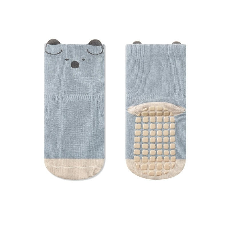 Autumn and Spring Baby Unisex Breathable Animals Cartoon Pattern Color Patchwork Socks, MyKids-USA®, Baby & Toddler Socks & Tights, MyKids-USA - Size/Age - S (0-1Y) - Color - Blue -  -  - TR2602021209-A.