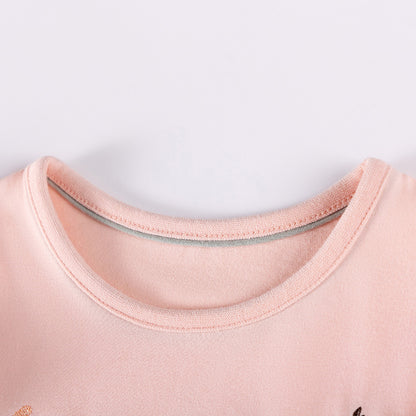 Autumn and Spring Arrival Princess Cartoon Pattern Long Sleeves Tulle Patchwork Dress for Stylish Girls, MyKids-USA®, Baby & Toddler Dresses, MyKids-USA -  -  -  -  -  -  - 