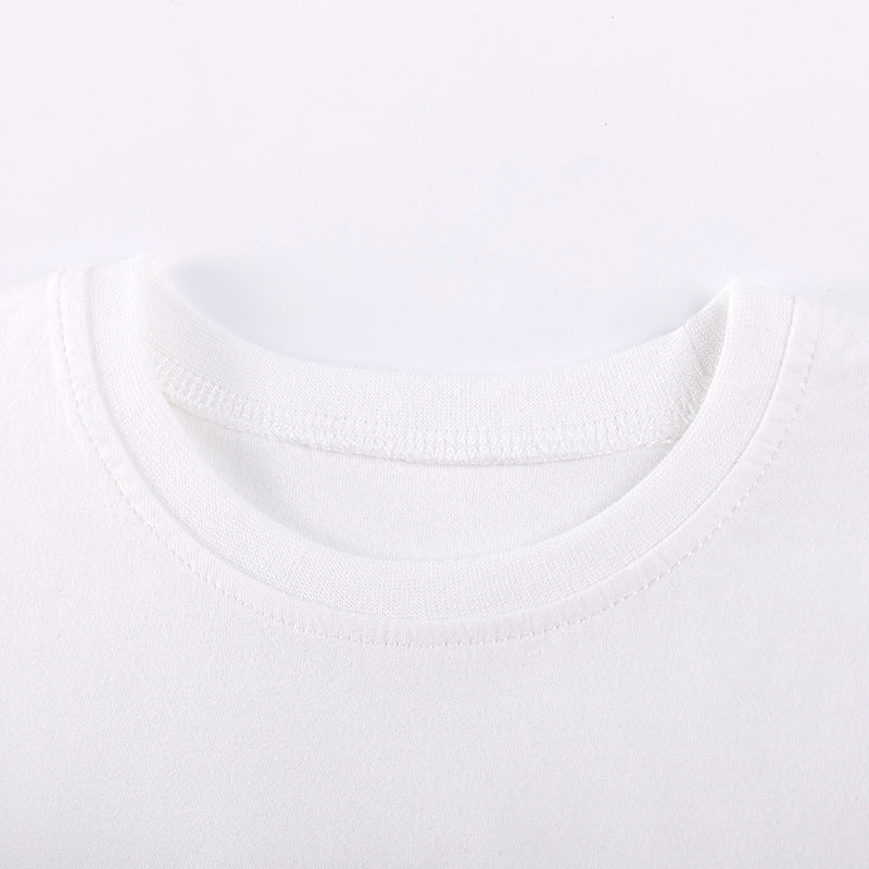 Summer Hot Selling Baby Kids Girls Short Sleeves Cartoon Pattern T-shirt and Plain Shorts Clothing Set, MyKids-USA®, Baby & Toddler Outfits, MyKids-USA -  -  -  -  -  -  - .