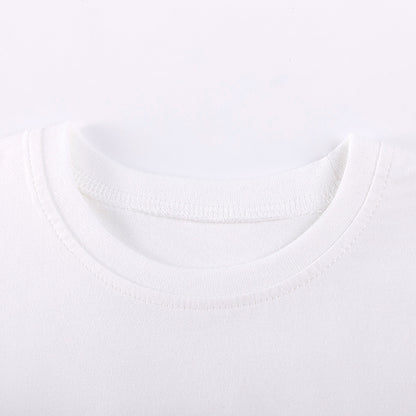 Summer Hot Selling Baby Kids Girls Short Sleeves Cartoon Pattern T-shirt and Plain Shorts Clothing Set, MyKids-USA®, Baby & Toddler Outfits, MyKids-USA -  -  -  -  -  -  - .