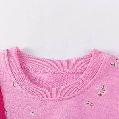 Spring and Autumn Girls Flowers and Animals Pattern Long Sleeves Sweatshirt and Pants Clothing Set, MyKids-USA®, Baby & Toddler Outfits, MyKids-USA -  -  -  -  -  -  - 