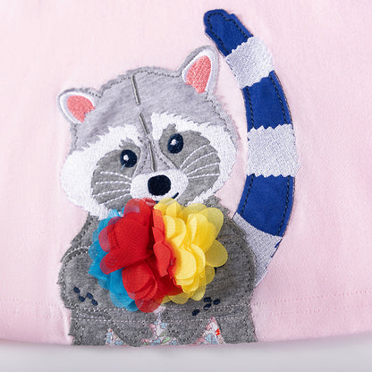 Summer Arrival Animals Cartoon Pattern Short Sleeves Dress for Stylish Girls, MyKids-USA®, Baby & Toddler Dresses, MyKids-USA -  -  -  -  -  -  - 