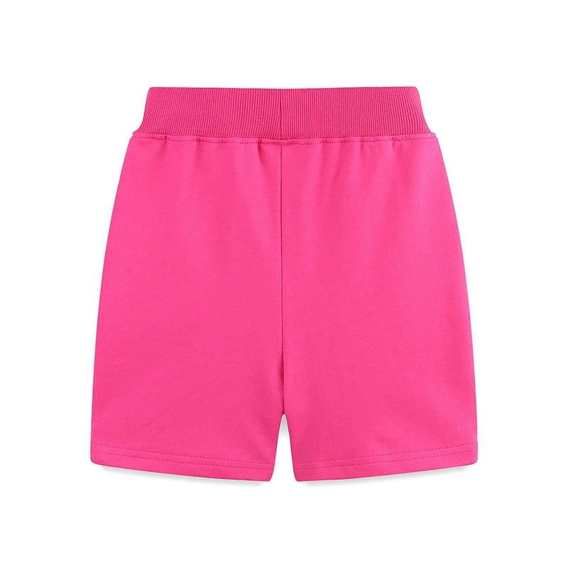 Summer Arrival Baby Kids Girls Cotton Casual Style Animals and Flowers Pattern Pink Shorts, MyKids-USA®, Shorts, MyKids-USA -  -  -  -  -  -  - 