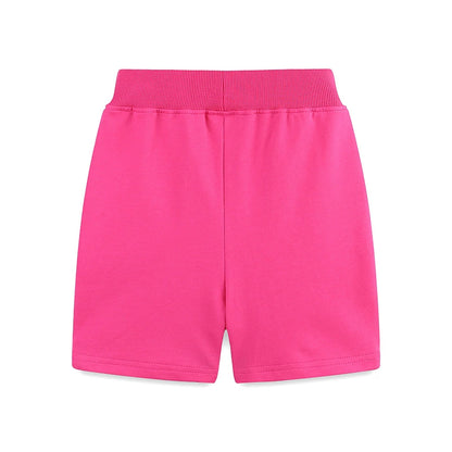 Summer Arrival Baby Kids Girls Cotton Casual Style Animals and Flowers Pattern Pink Shorts, MyKids-USA®, Shorts, MyKids-USA -  -  -  -  -  -  - 