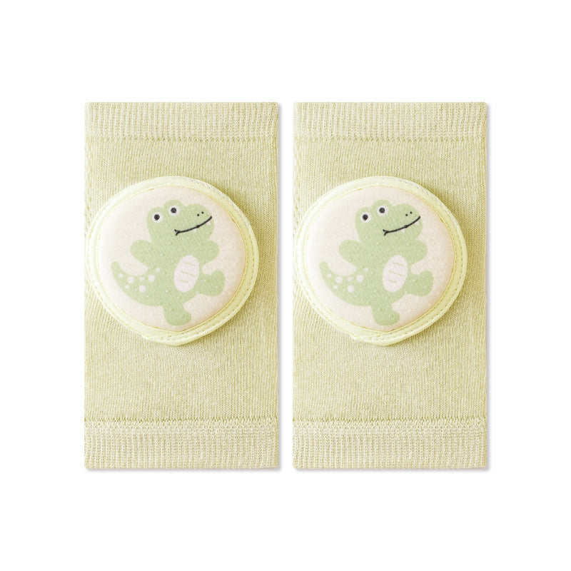 Spring and Summer Baby Unisex Breathable Cartoon Knee Sleeves