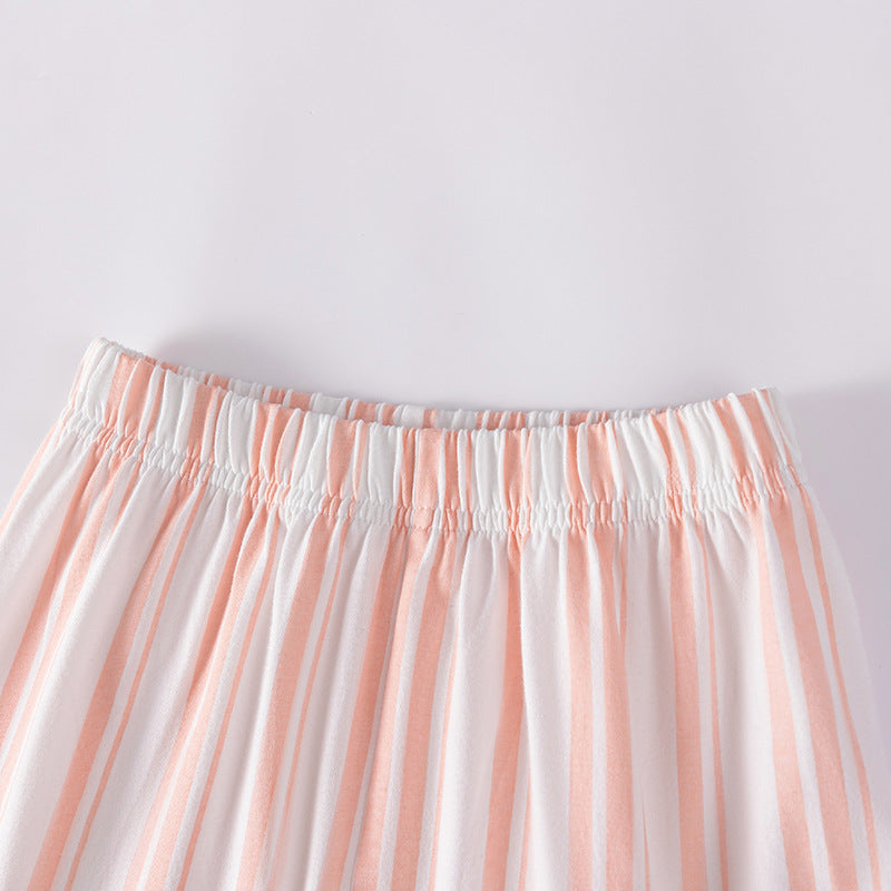 Summer Hot Selling Baby Kids Girls Short Sleeves Animals Pattern T-shirt and Striped Shorts Clothing Set, MyKids-USA®, Baby & Toddler Outfits, MyKids-USA -  -  -  -  -  -  - .