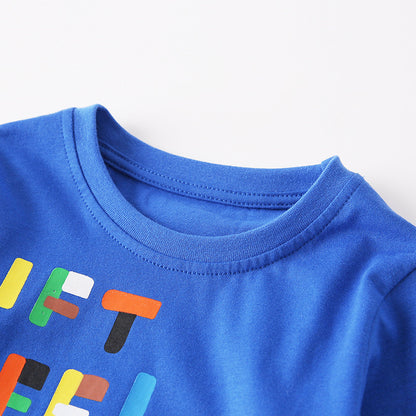 Spring and Autumn Boys Aliens Cartoon Pattern Long Sleeves Top and Pants Clothing Set, MyKids-USA®, Baby & Toddler Outfits, MyKids-USA -  -  -  -  -  -  - 