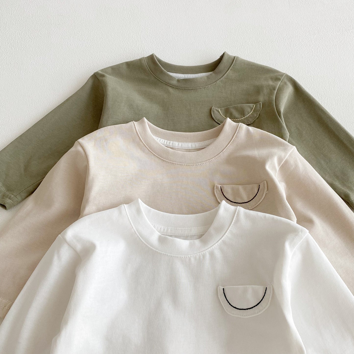 Autumn Arrival Baby Kids Unisex Casual Long Sleeves Crew Neck Top, MyKids-USA®, Baby & Toddler Tops, MyKids-USA -  -  -  -  -  -  - 