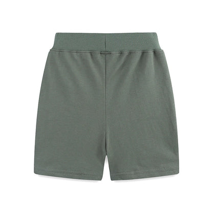 Summer Arrival Baby Kids Boys Cotton Casual Style Cartoon Tiger Embroidered Pattern Shorts, MyKids-USA®, Shorts, MyKids-USA -  -  -  -  -  -  - 