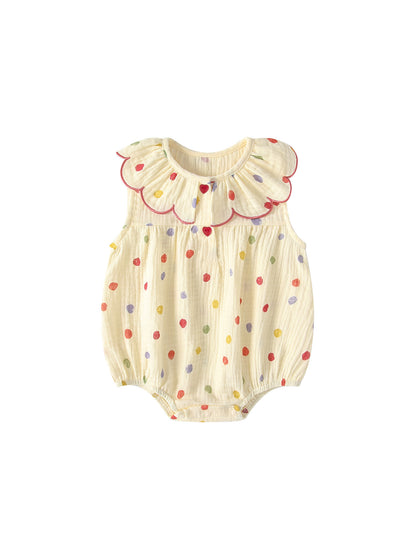 Design Summer Baby Kids Girls Sleeveless Polka Dots Pattern Onesies, MyKids-USA®, Baby & Children's One-Pieces, MyKids-USA -  -  -  -  -  -  - .