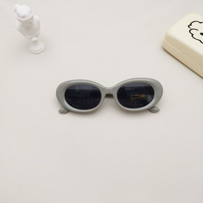 Kids’ Beach Sunglasses – Versatile Oval Frames for Boys and Girls, MyKids-USA®, Sunglasses, MyKids-USA - Size/Age - Average Size (0-12Y） - Color - Grey -  -  - TR2601281038-C.