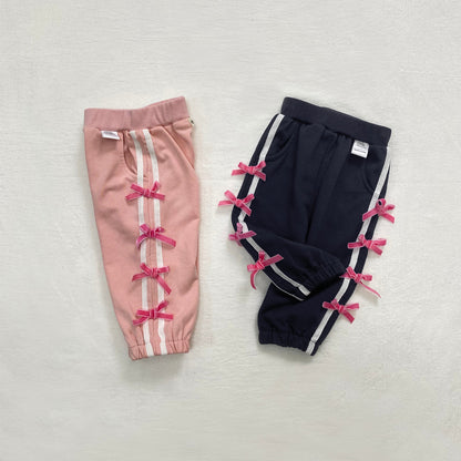 MyKids-USA® Arrival Autumn Butterfly-bows Pattern Pants for Girls