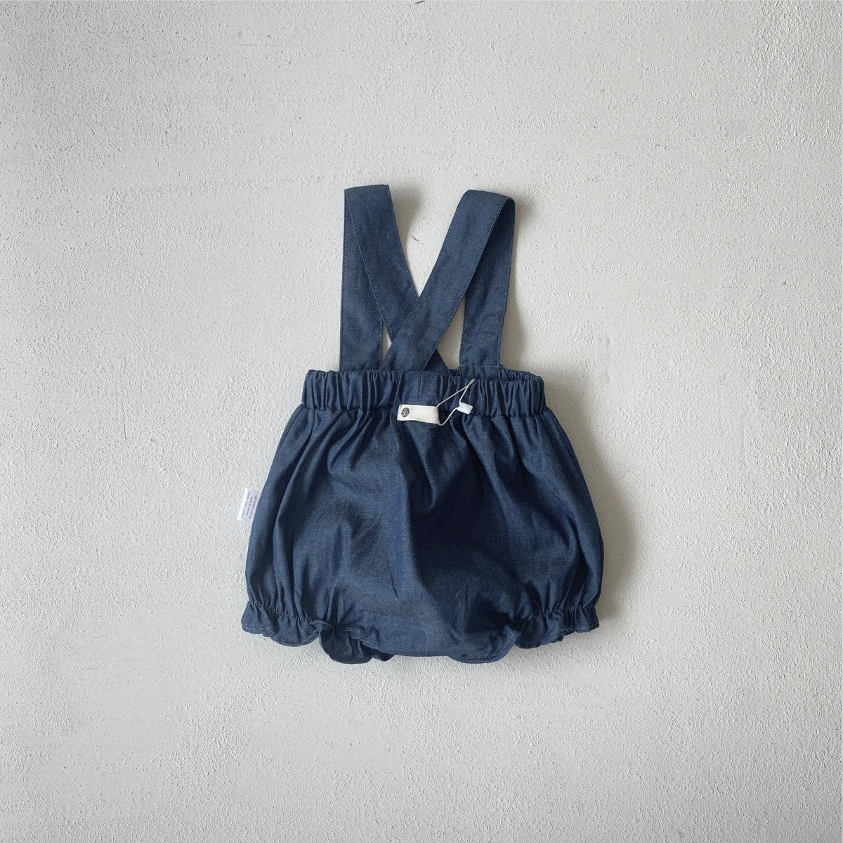 MyKids-USA® Summer Arrival Baby Sleeveless Woven Strap Overalls