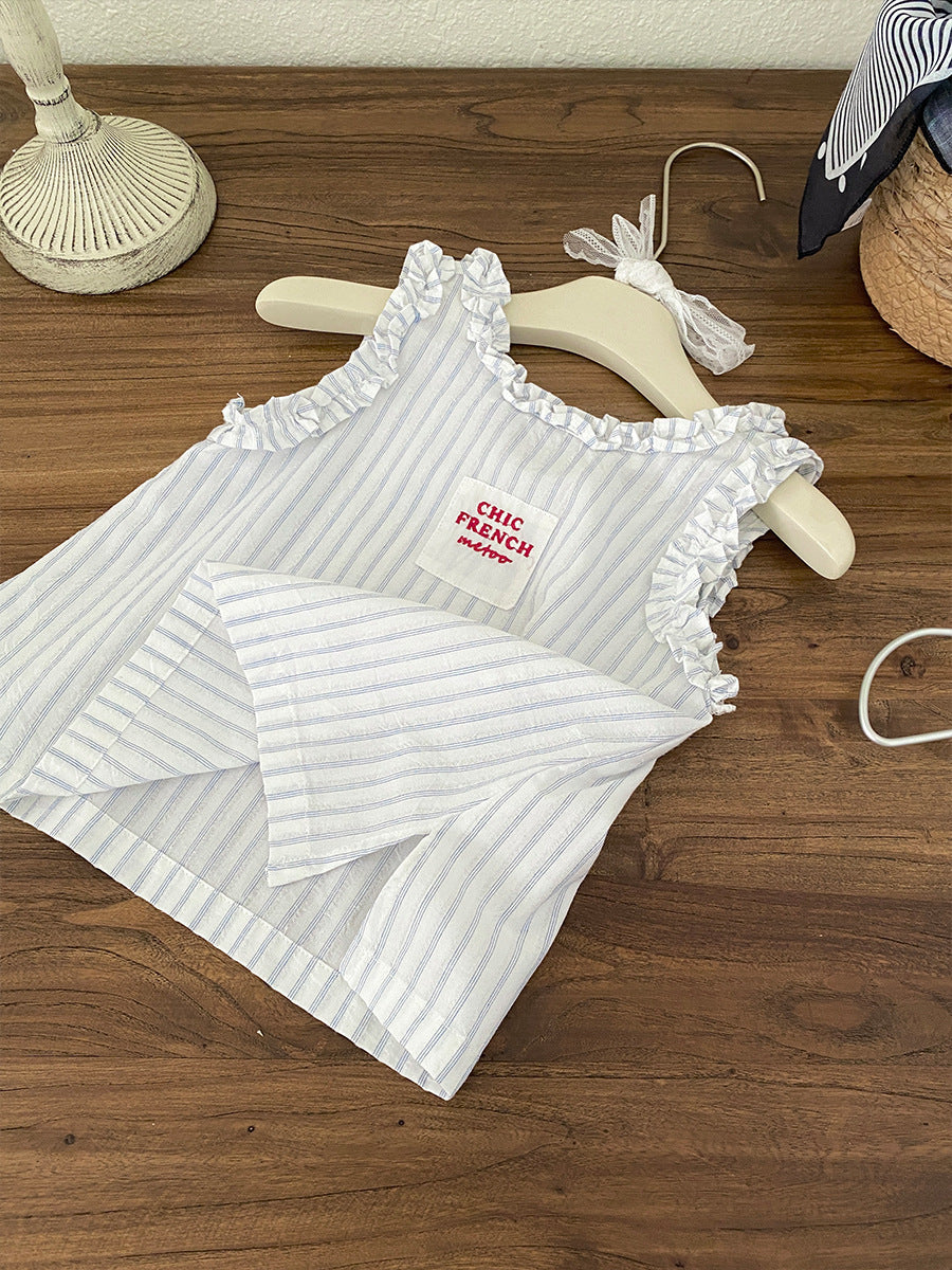 Arrival Summer Baby Kids Girls Letters Pattern Top Vest, MyKids-USA®, Baby & Children's Tops, MyKids-USA® -  -  -  -  -  -  - .