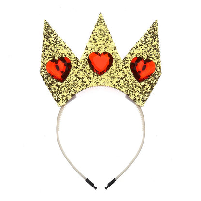 Halloween the Red Queen Costume Set Dress with Headpiece and Staff, MyKids-USA®, Costume Sets, MyKids-USA -  -  -  -  -  -  - .