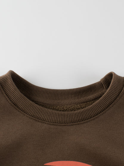 Winter Arrival Boys Landscape Print Crew Neck Long Sleeves Thick Sweatshirt, MyKids-USA®, Baby & Toddler Outerwear, MyKids-USA -  -  -  -  -  -  - 