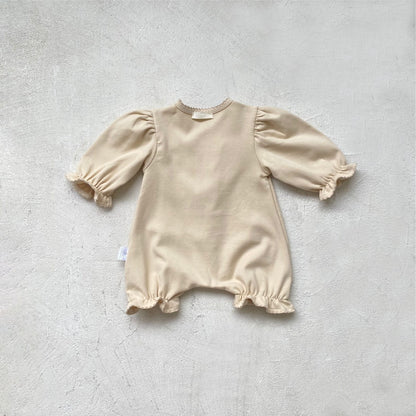 MyKids-USA® Autumn Hot Selling Baby Unisex Solid Color Long Sleeves Romper