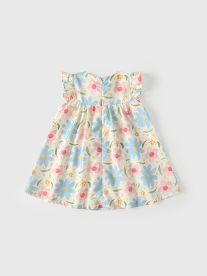 Summer Arrival Baby Girls Sleeveless Floral Pattern Dress, MyKids-USA®, Baby & Children's Dresses, MyKids-USA -  -  -  -  -  -  - .