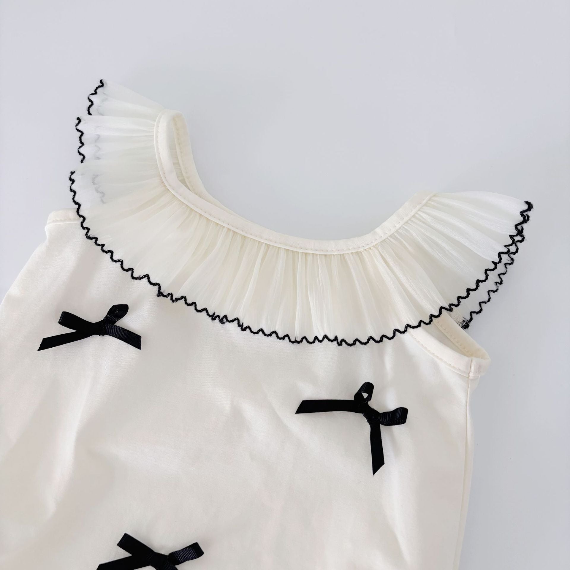 Summer Arrival Baby Girls Cute Buttefly-bows Decorated Sleeveless Onesies, MyKids-USA®, Baby One-Pieces, MyKids-USA -  -  -  -  -  -  - 