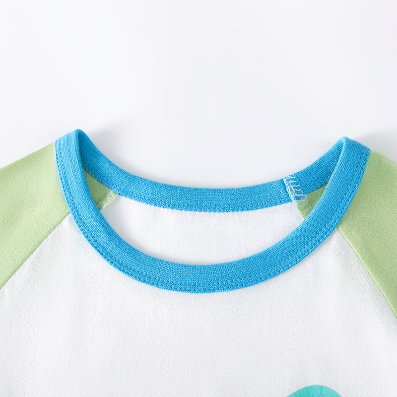 Summer Hot Selling Baby Kids Boys Short Sleeves Cartoon and Letters Pattern T-shirt and Shorts Clothing Set, MyKids-USA®, Baby & Toddler Outfits, MyKids-USA -  -  -  -  -  -  - .