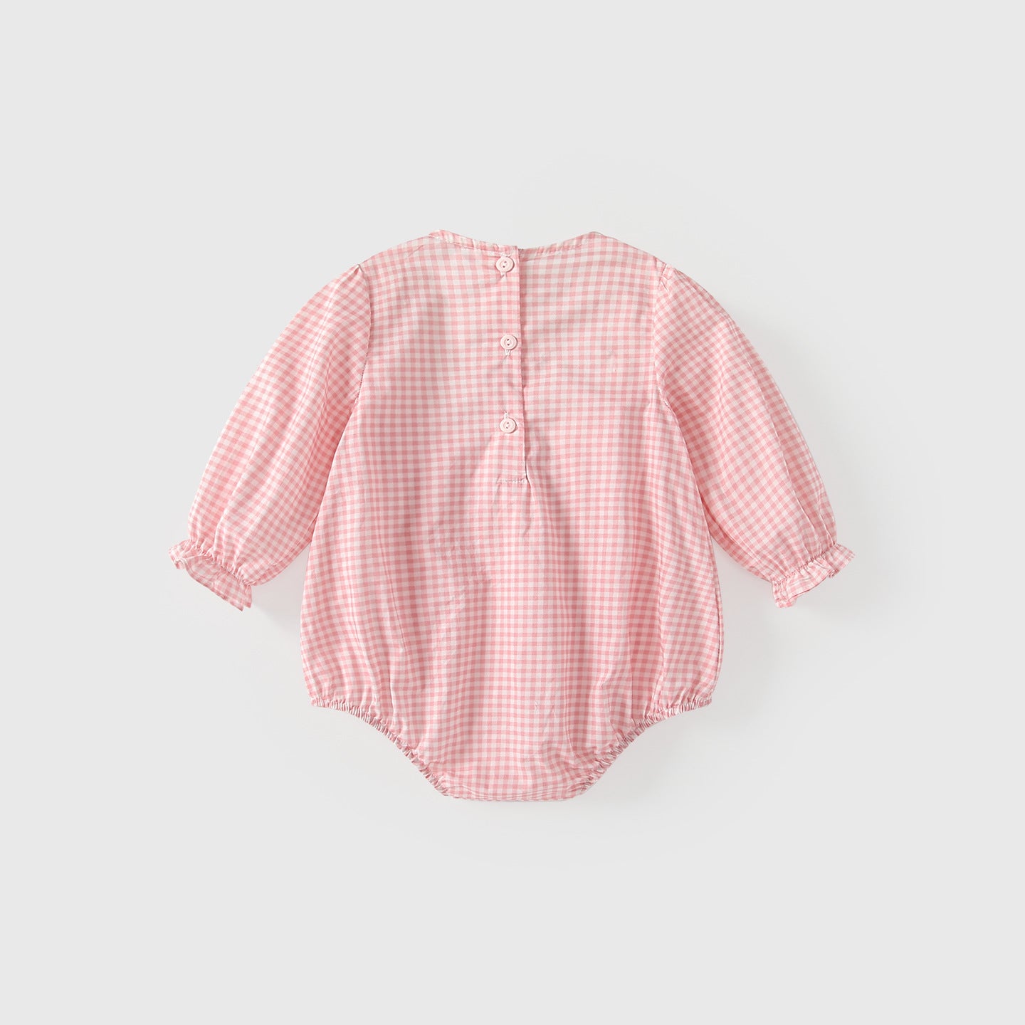 Arrival Spring Baby Girls Flowers Embroidery Long Sleeves Plaid Bodysuit, MyKids-USA®, Bodysuits, MyKids-USA -  -  -  -  -  -  - .