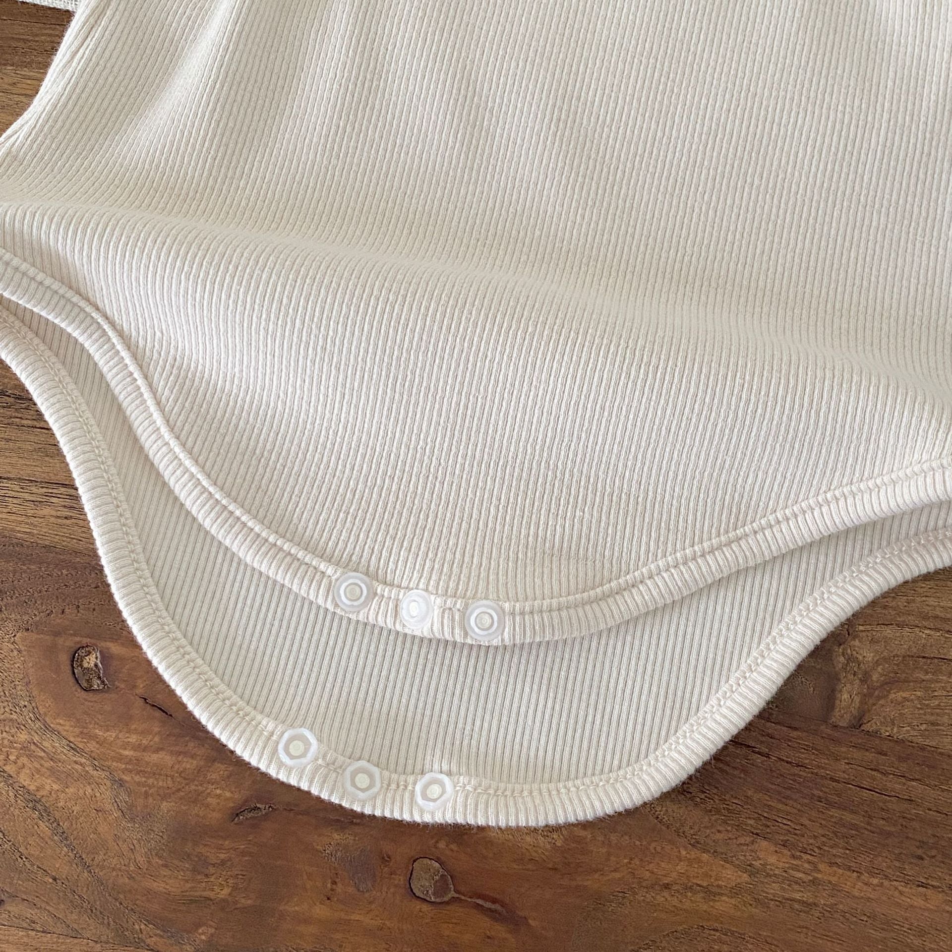 Autumn Arrival Baby Girls Long Sleeves Simple Rabbit Embroidered Onesies, MyKids-USA®, Bodysuits, MyKids-USA -  -  -  -  -  -  - 