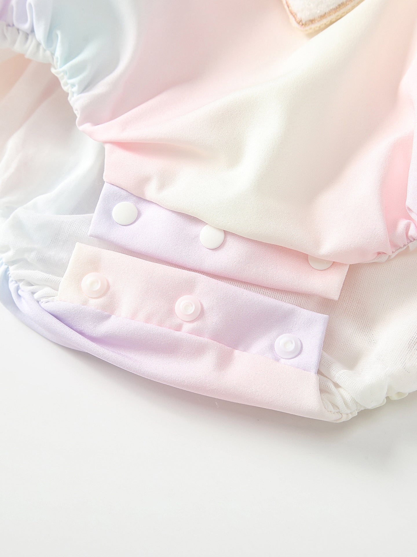 Summer Arrival Baby Girls Fly Sleeves Color Patchwork Strap Bodysuits, MyKids-USA®, Baby & Children's One-Pieces, MyKids-USA -  -  -  -  -  -  - .