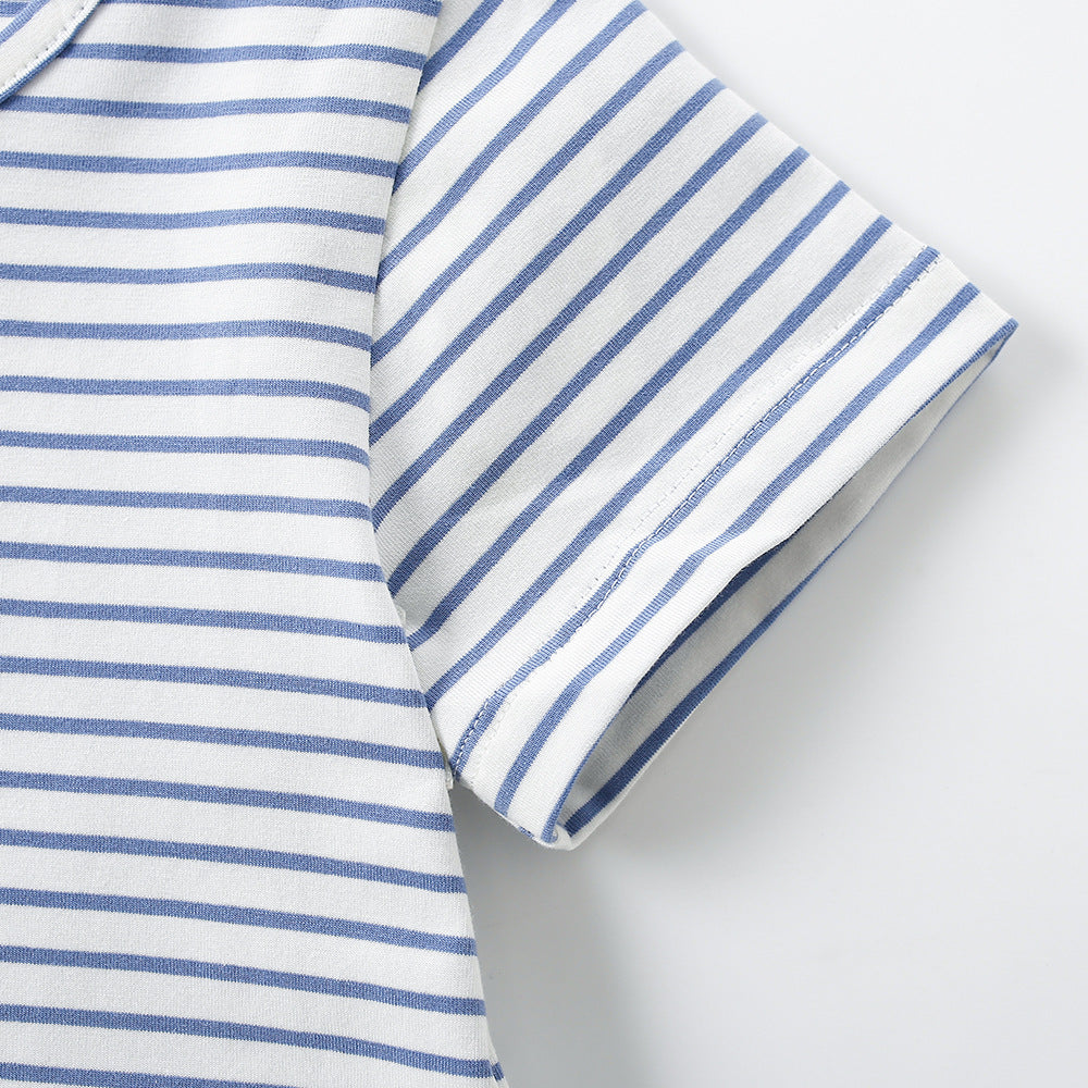 Summer Arrival Sequins Flowers Pattern Short Sleeves Crew Neck Dress for Stylish Girls, MyKids-USA®, Baby & Children's Dresses, MyKids-USA -  -  -  -  -  -  - .