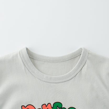 Summer Boys’ Animals Cartoon and Letters Pattern T-shirt in European and American Style, MyKids-USA®, Baby & Toddler Tops, MyKids-USA -  -  -  -  -  -  - 