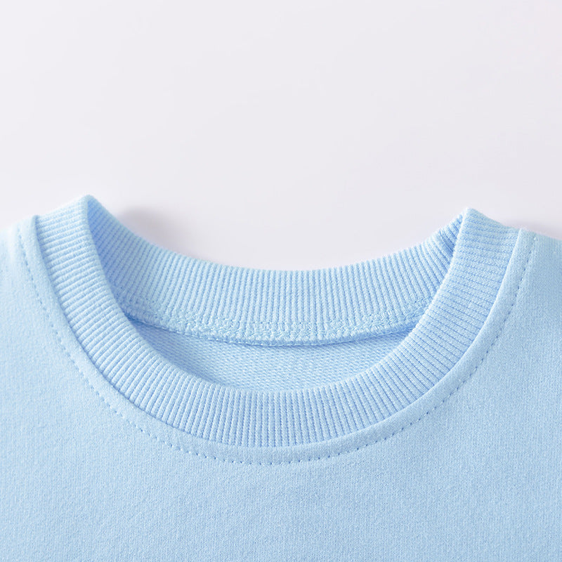 Spring and Autumn Girls Animals Cartoon Pattern Color Patchwork Long Sleeves Sweatshirt and Pants Clothing Set, MyKids-USA®, Baby & Toddler Outfits, MyKids-USA -  -  -  -  -  -  - 