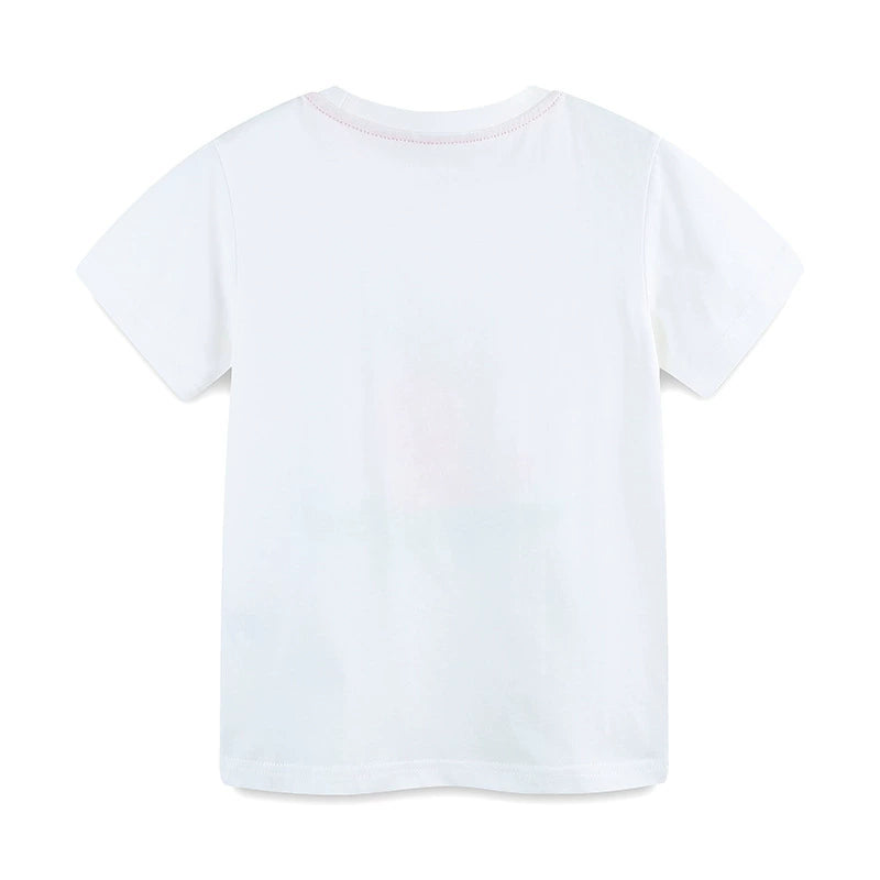 Summer Boys’ Animals Cartoon Pattern T-shirt in European and American Style, MyKids-USA®, T-Shirts, MyKids-USA -  -  -  -  -  -  - 