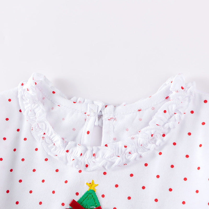 Autumn and Spring Arrival Christmas Tree Pattern Long Sleeves Tulle Decorated Dress for Stylish Girls, MyKids-USA®, Baby & Toddler Dresses, MyKids-USA -  -  -  -  -  -  - 