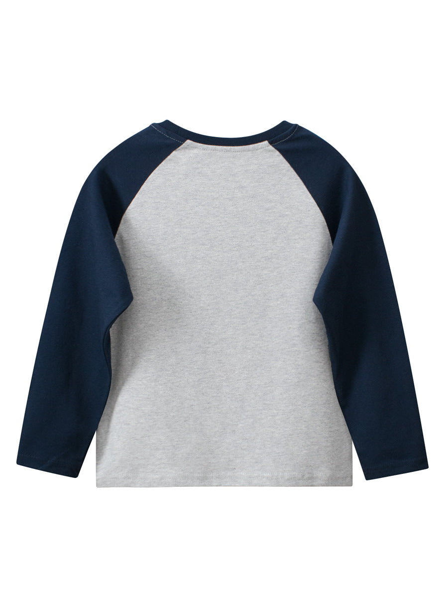 Baby Kids Boys Cartoon And Letters Printing Crew Neck Long Sleeves Pullover, MyKids-USA®, Baby & Toddler Outerwear, MyKids-USA -  -  -  -  -  -  - 