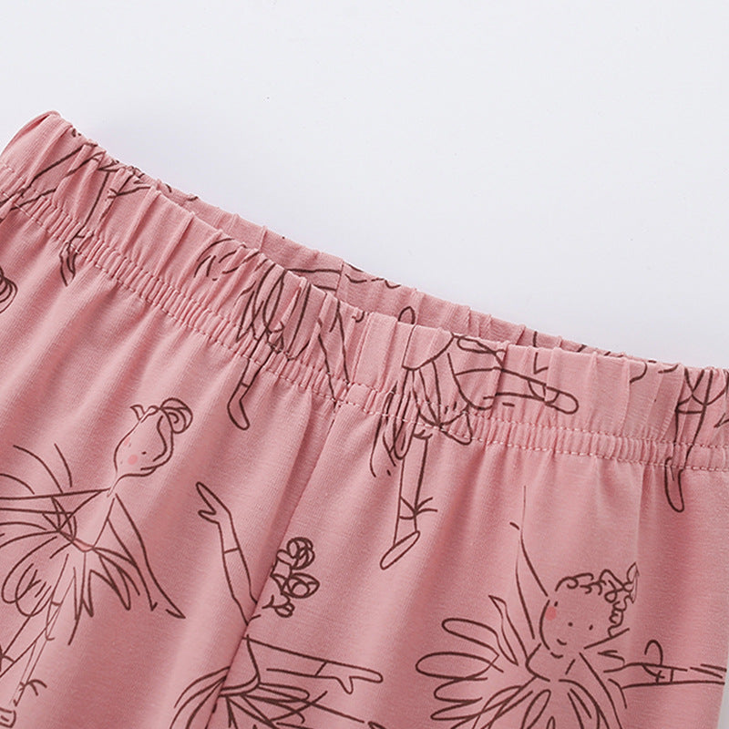 Autumn Arrival Baby Kids Girls Fairy Cartoon Pattern Casual Pants, MyKids-USA®, Trousers, MyKids-USA -  -  -  -  -  -  - 