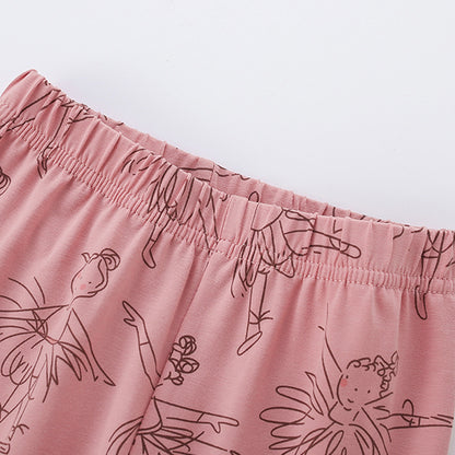 Autumn Arrival Baby Kids Girls Fairy Cartoon Pattern Casual Pants, MyKids-USA®, Trousers, MyKids-USA -  -  -  -  -  -  - 