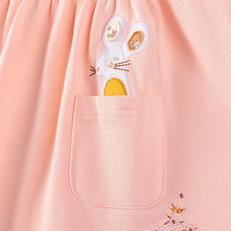 Spring and Autumn Girls Animals Cartoon Pattern Long Sleeves Top and Floral Pants Clothing Set, MyKids-USA®, Baby & Toddler Outfits, MyKids-USA -  -  -  -  -  -  - 