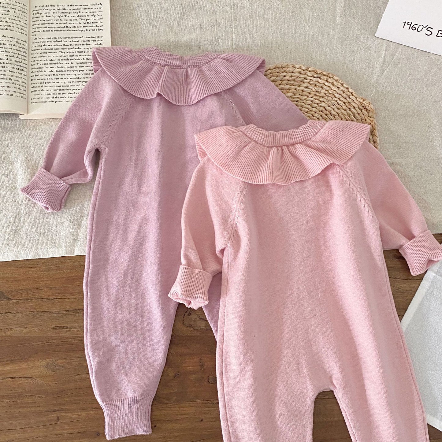 Autumn and Winter Arrival Baby Girls Long Sleeves Flowers Pattern Knitted Rompers, MyKids-USA®, Baby One-Pieces, MyKids-USA -  -  -  -  -  -  - .