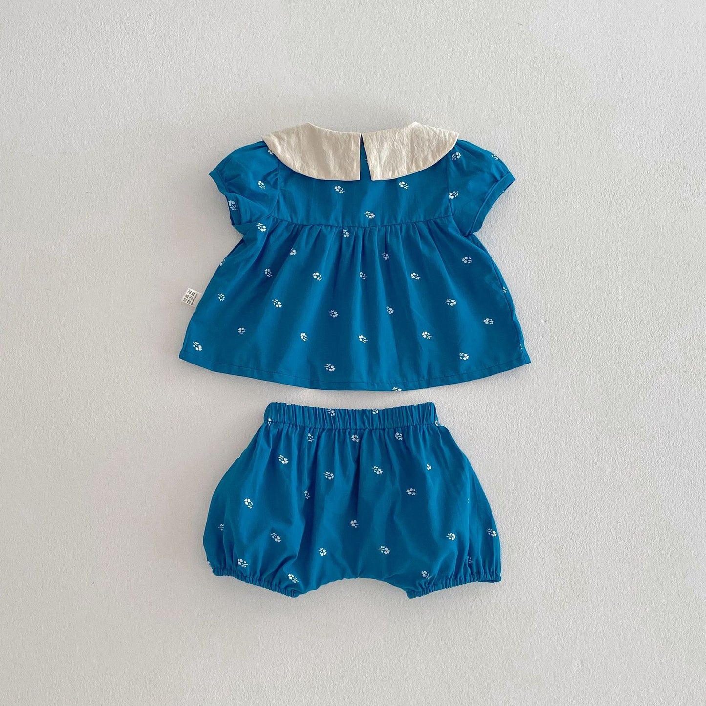 Summer Hot Selling Baby Kids Girls Short Sleeves Vintage Floral Pattern Top and Bloomers Clothing Set, MyKids-USA®, Baby & Toddler Outfits, MyKids-USA -  -  -  -  -  -  - .