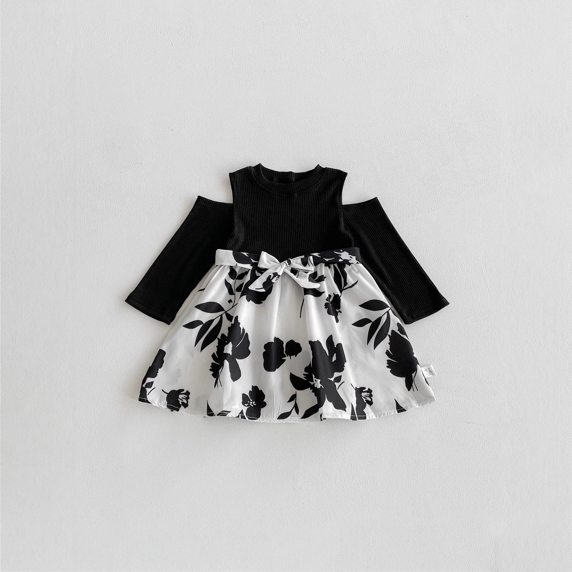 Autumn Arrival Baby Kids Girls Long Sleeves Color Patchwork Dress, MyKids-USA®, Baby & Toddler Dresses, MyKids-USA -  -  -  -  -  -  - 