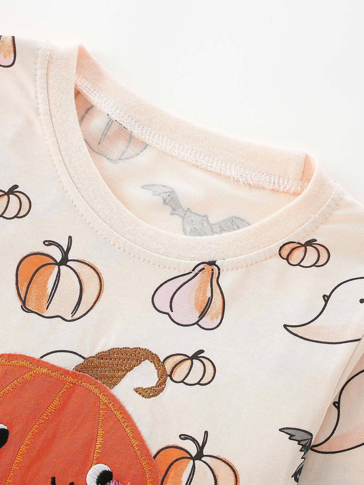 MyKids-USA® Baby Kids Girls Halloween Cartoon Pattern Long Sleeves Top and Pants Clothing Set
