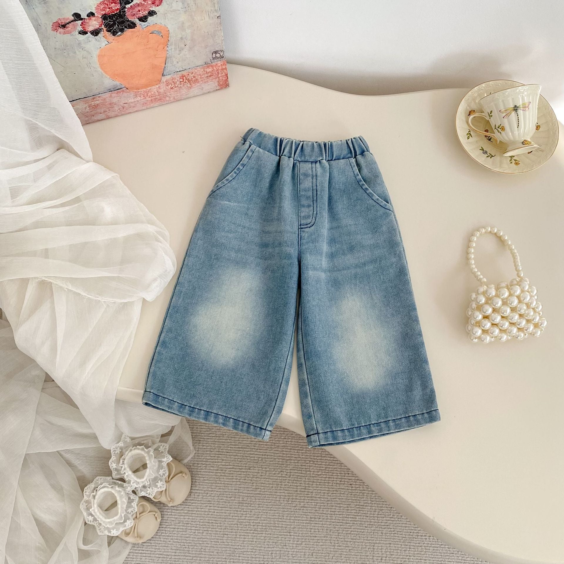 Spring and Autumn Arrival Modern Baby Kids Boys and Girls Denim Pants, MyKids-USA®, Jeans, MyKids-USA -  -  -  -  -  -  - .