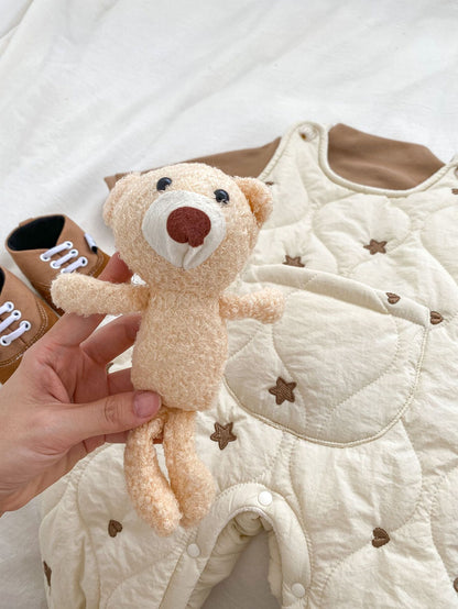 Infant Baby Star Embroidery Design Soft Cotton Fashion Overalls, MyKids-USA®, Baby One-Pieces, MyKids-USA -  -  -  -  -  -  - 