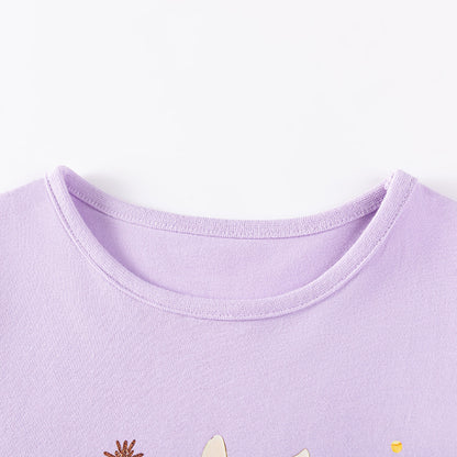 Autumn and Spring Arrival Star and Cartoon Pattern Long Sleeves Dress for Stylish Girls, MyKids-USA®, Baby & Toddler Dresses, MyKids-USA -  -  -  -  -  -  - 