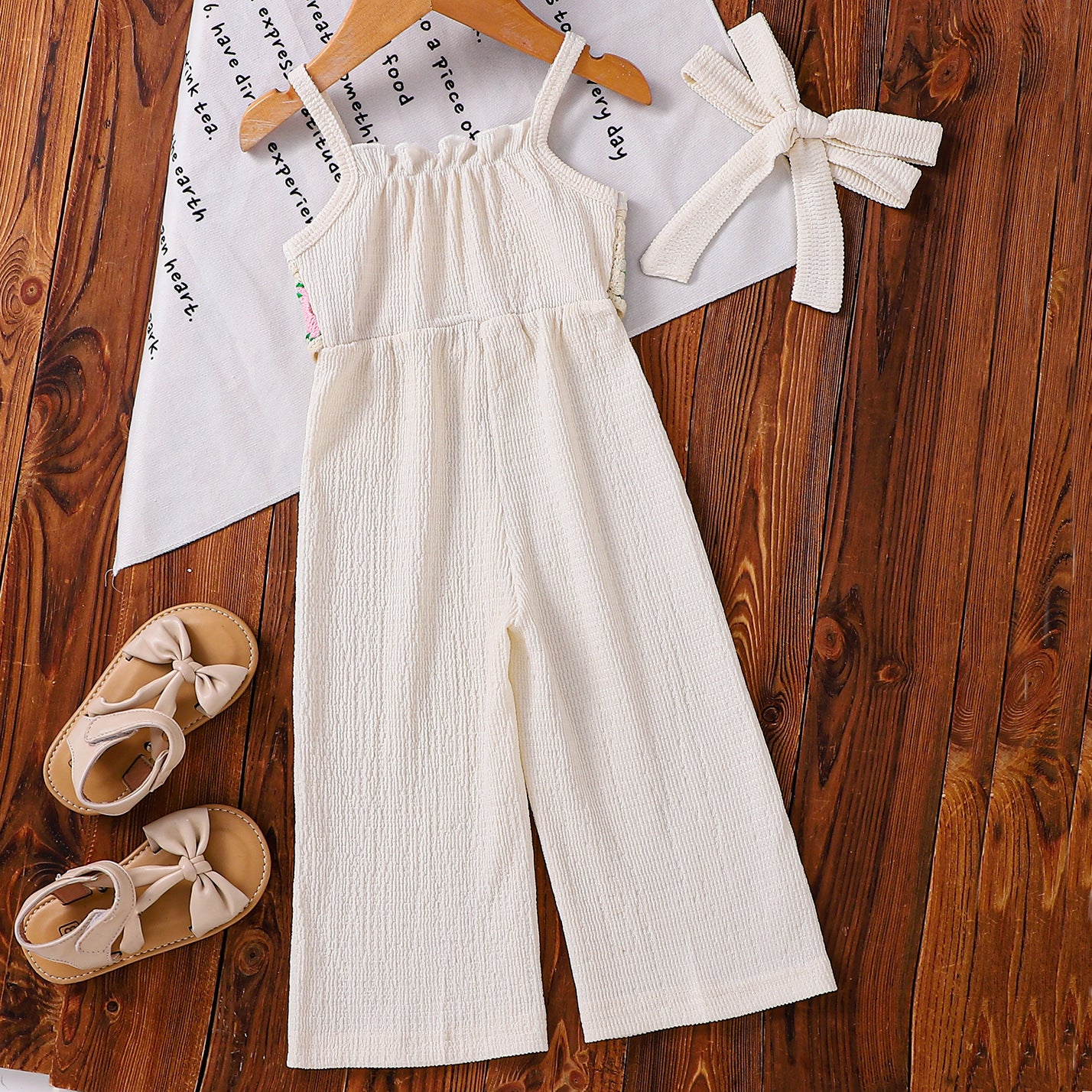 Summer Baby Kids Girls Sleeveless Jacquard Pattern Color Patchwork Overalls Wholesale, MyKids-USA®, Baby & Children's One-Pieces, MyKids-USA -  -  -  -  -  -  - .