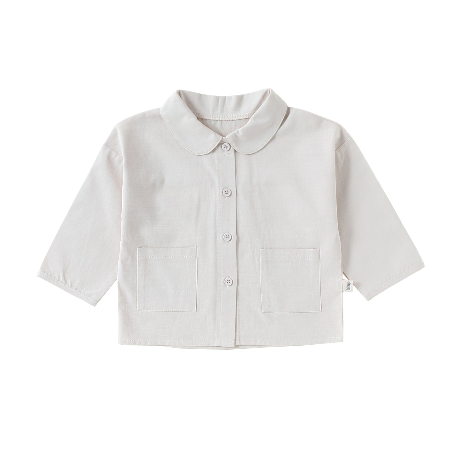 Arrival Spring Baby Kids Unisex Solid Color Shirt, MyKids-USA®, Shirts, MyKids-USA - Size/Age - 73 (6-9M) - Color - Beige -  -  - TR2603052353-A.