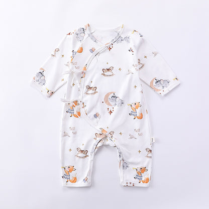 Newborn Autumn Belted Rompers Outfits